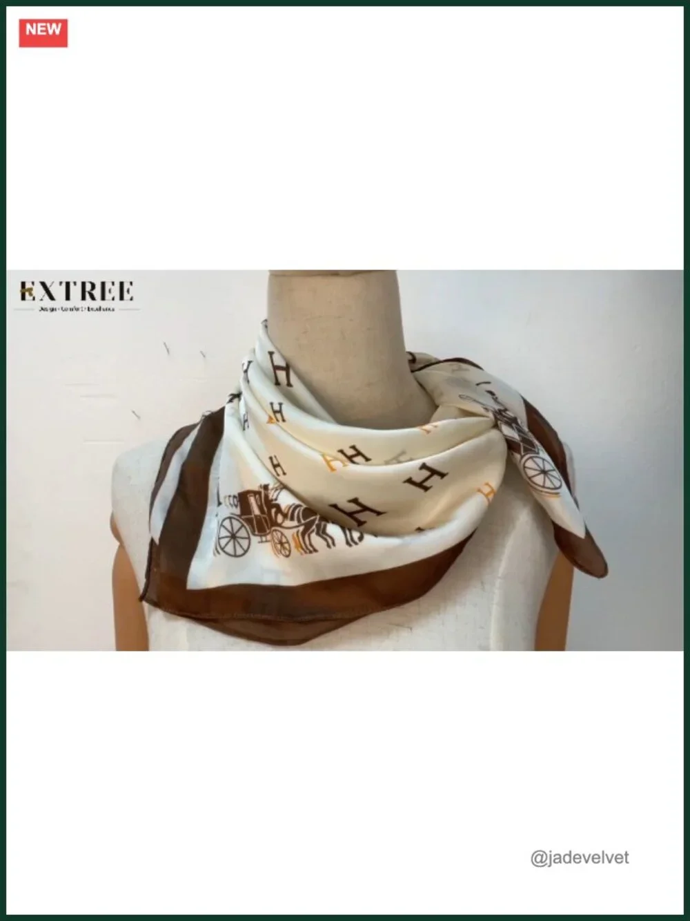 Silky Satin Square Headscarf Scarf for Women - 27.5x27.5 in, Hand Wash Only